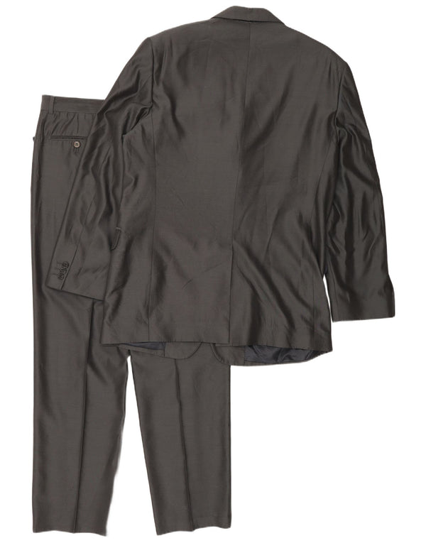 Carlo Pignatelli Abito Uomo 4 Bottoni 2 Pezzi IT 52 XL W34 L30 Acetato Grigio