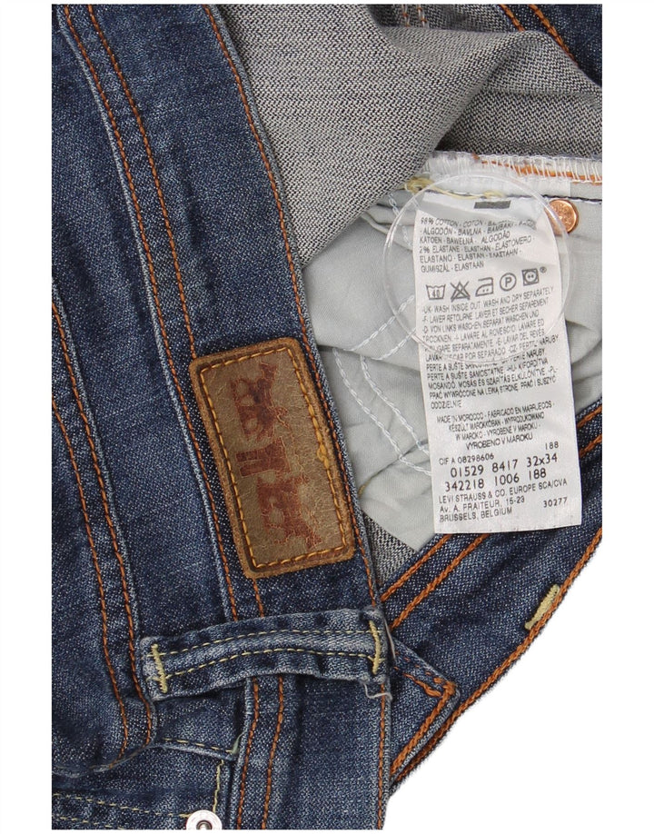 Levi's Jeans Bootcut da Uomo W32 L31 Cotone Blu