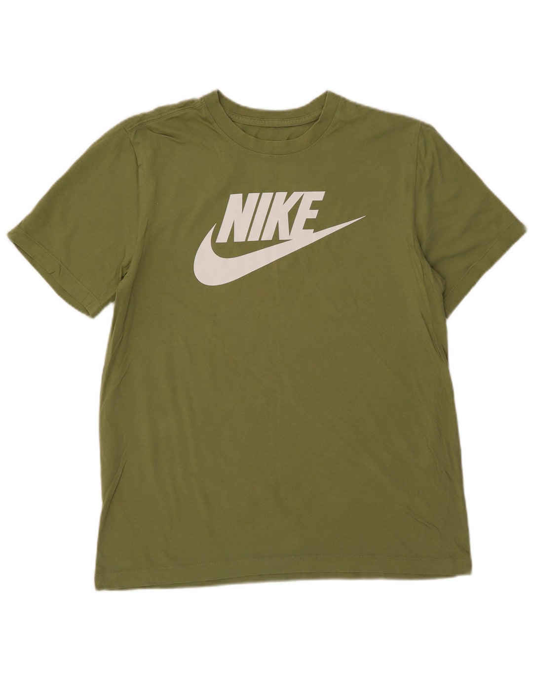 T-shirt grafica da uomo Nike Top in cotone verde medio
