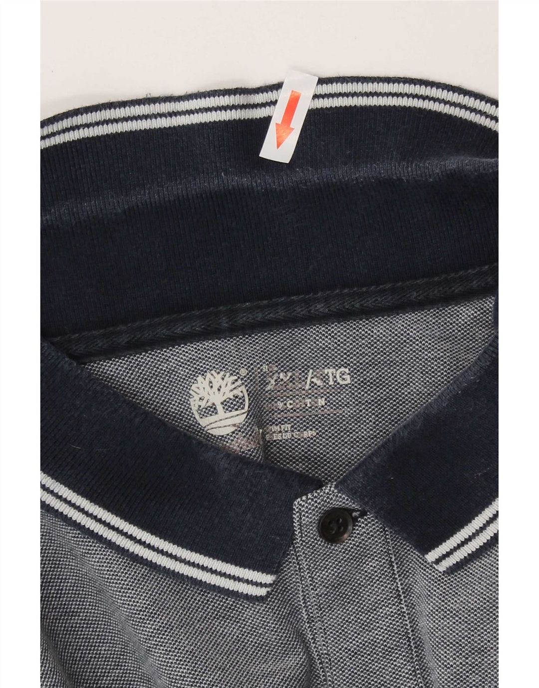 Polo da uomo Timberland 2XL in cotone blu
