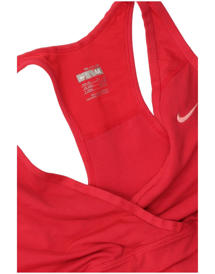 Canotta da donna NIKE UK 12/14 rossa media