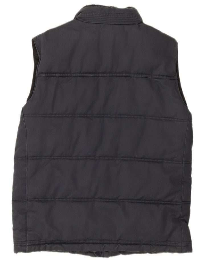 Gilet imbottito da uomo Fat Face UK 38 cotone medio blu navy