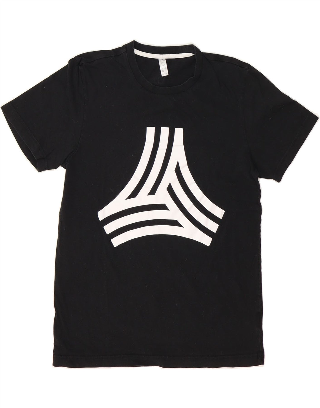 ADIDAS Mens Graphic T-Shirt Top Medium Black Cotton Vintage Adidas and Second-Hand Adidas from Messina Hembry 