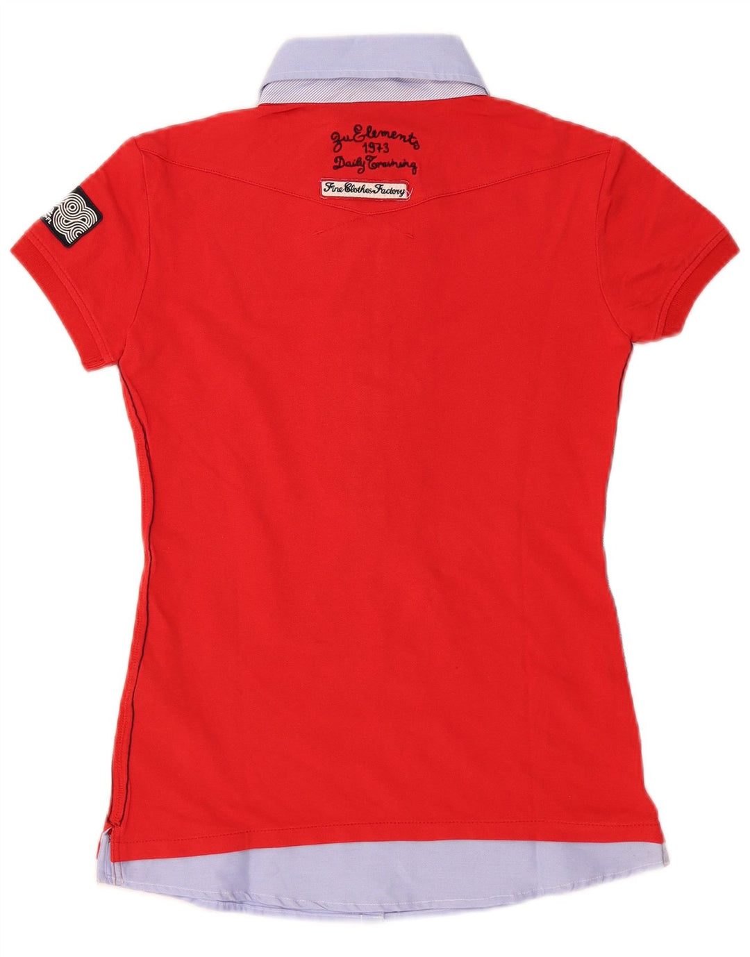 Polo da rugby grafica da donna Zu Elements UK 12 Medium Red Colourblock