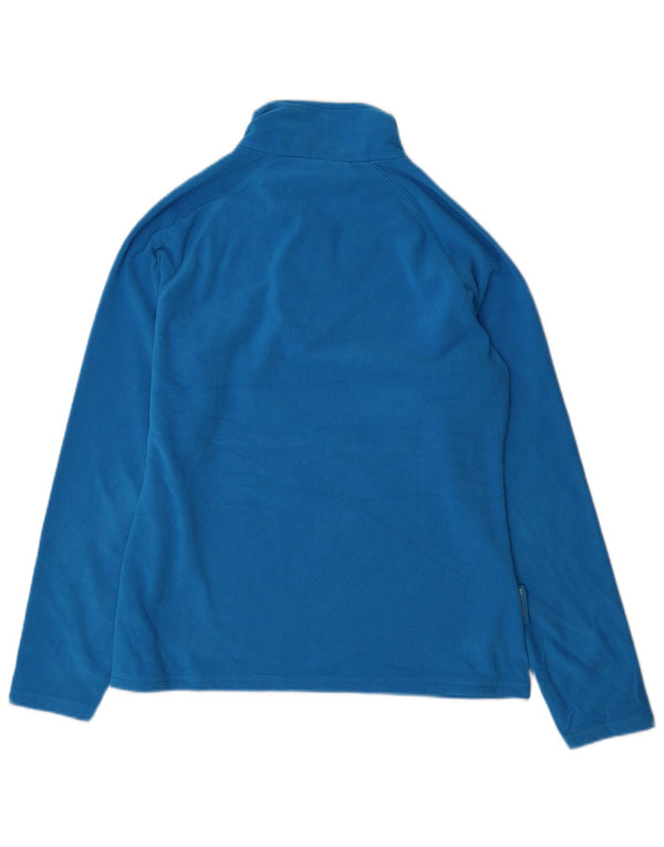 Maglione in pile da donna con collo con zip Mountain Warehouse UK 12 Blu medio