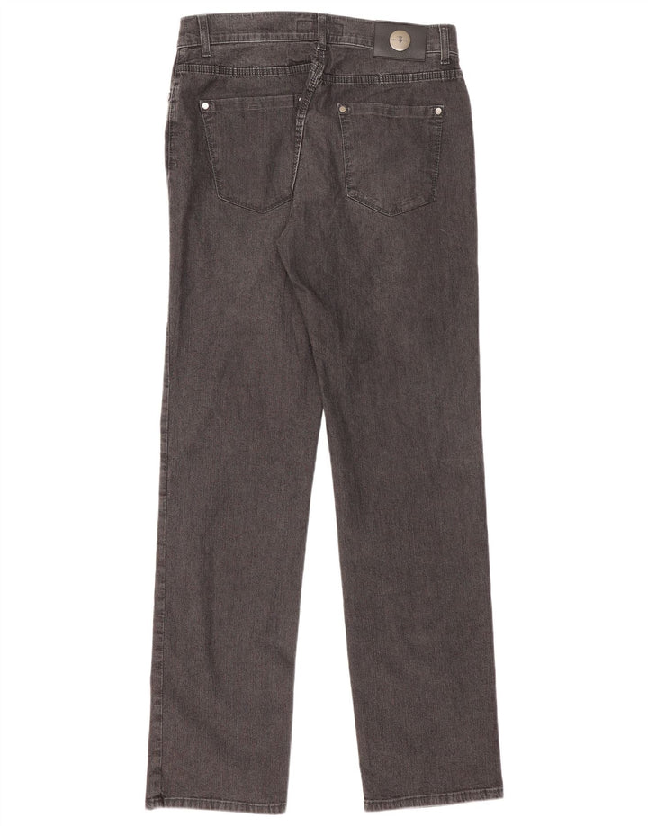 Jeans Straight Donna Trussardi W33 L33 Cotone Grigio