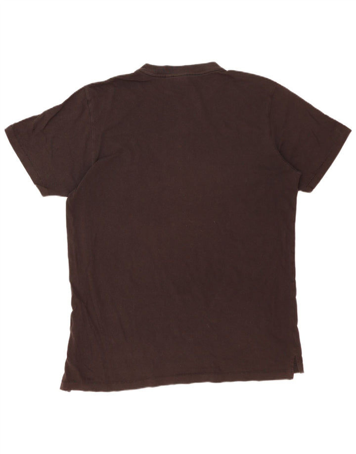 G-Star Mens T-Shirt Top Large Black Cotton