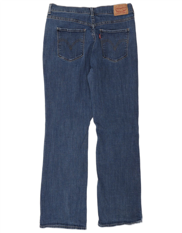 Jeans bootcut classici da donna Levi's US 10 Large W30 L30 cotone blu