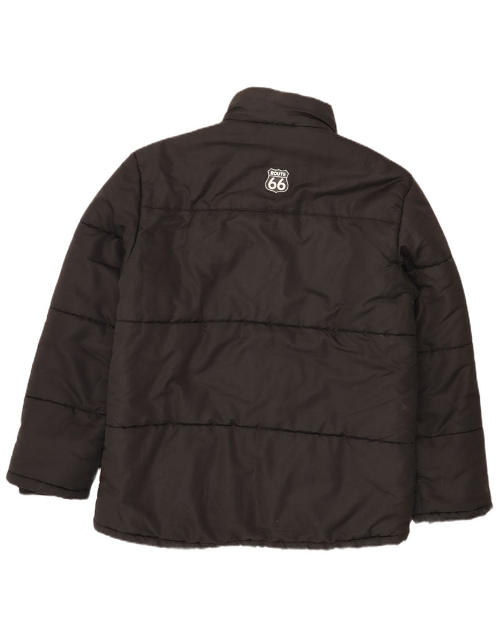 Giacca imbottita da uomo ROUTE 66 UK 40 grande poliestere nero