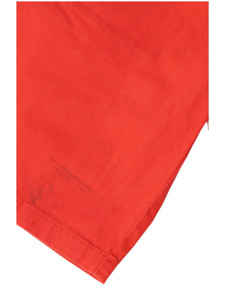 Pantaloncini chino Geographic da donna Napapijri W30 poliestere rosso medio