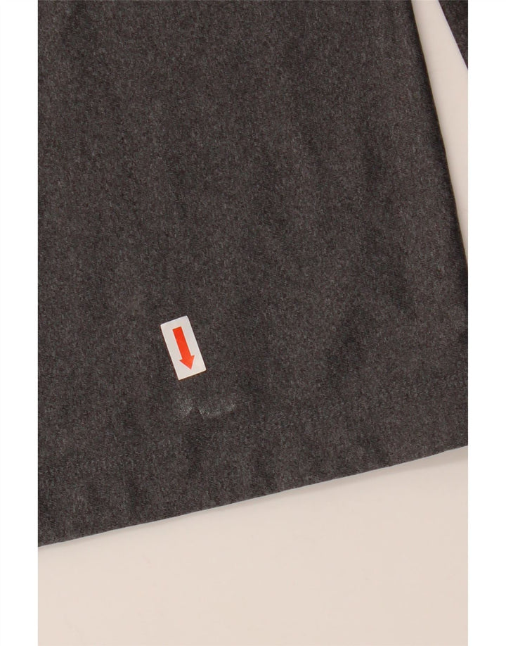 UNDER ARMOUR Maglia Cold Gear da uomo a maniche lunghe XL in poliestere grigio