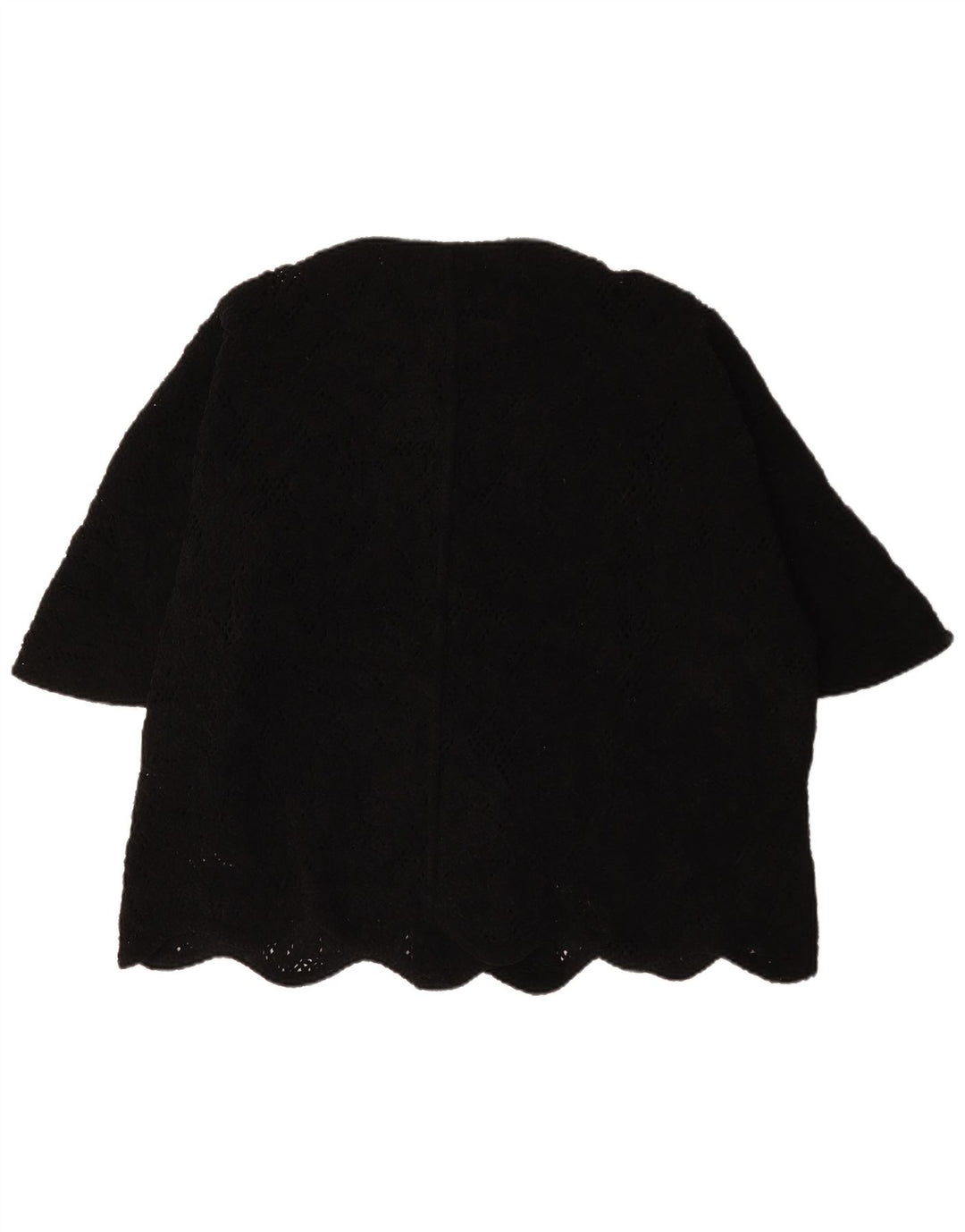 Giacca blazer oversize a maniche corte da donna Zara UK 14 media nera