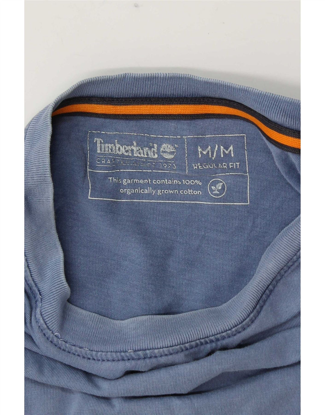 Timberland T-shirt da uomo vestibilità regolare Top in cotone blu medio