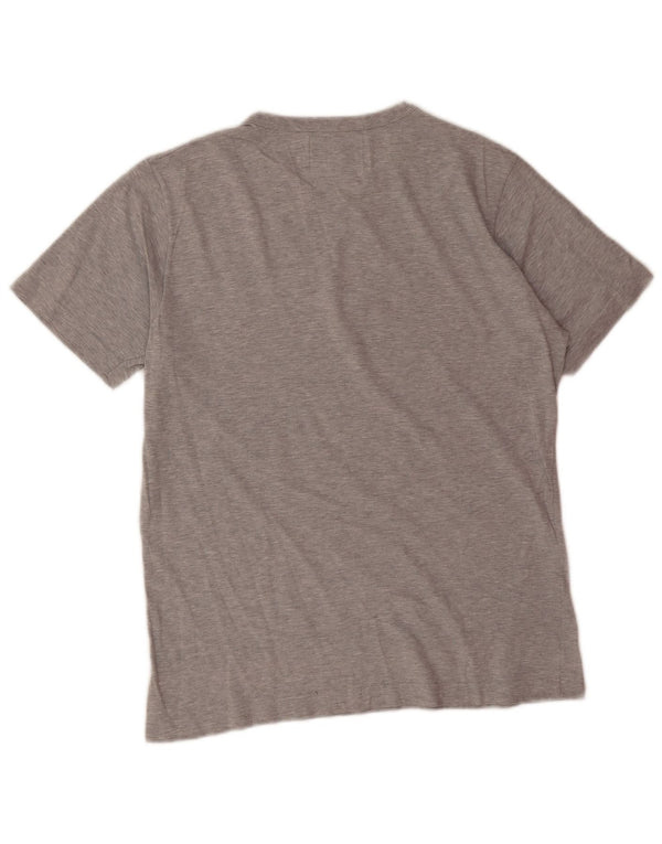 MC2 SAINT BARTH T-shirt grafica da uomo Top piccola in cotone grigio