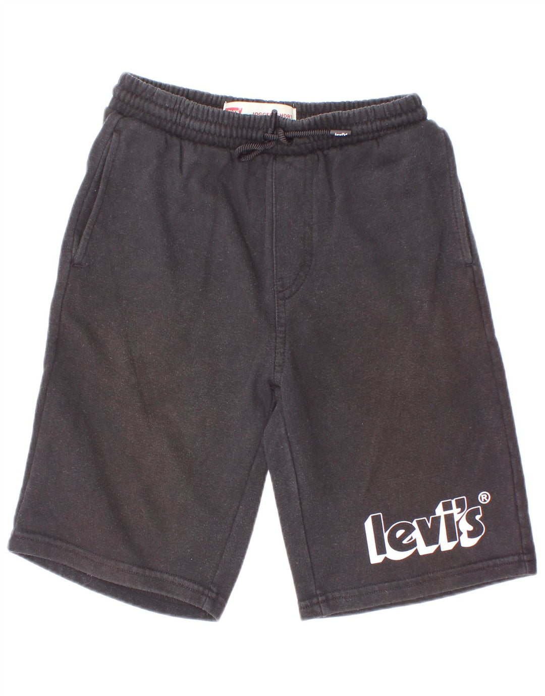 Pantaloncini sportivi grafici Levi's per ragazzi 9-10 anni in cotone nero