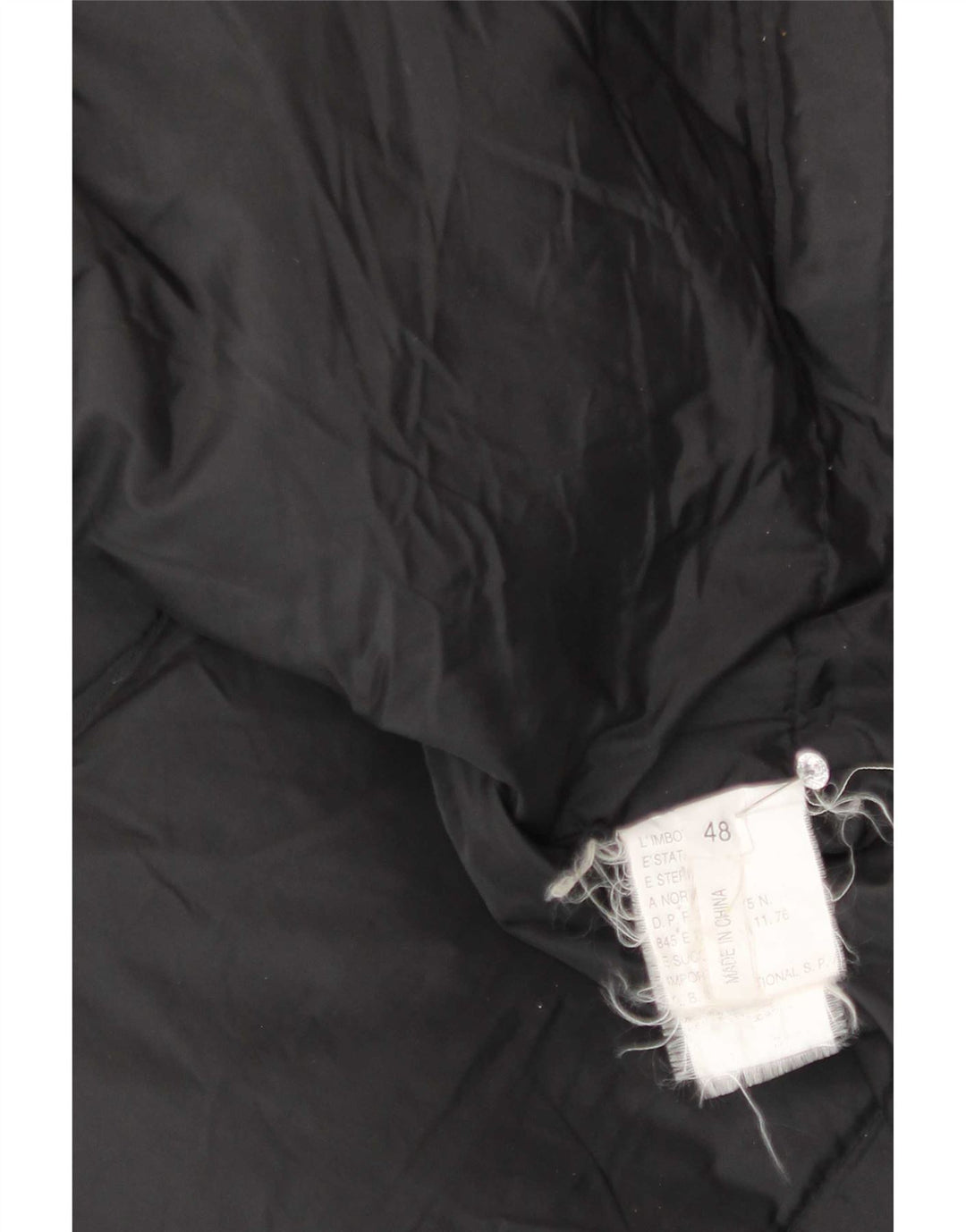 Gilet imbottito da donna Think Pink IT 48 XL Nero Poliammide