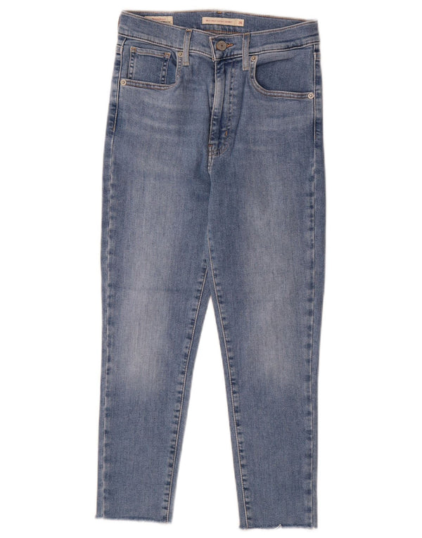 Levi's Jeans da uomo super skinny Mile High Capri W26 L22 cotone blu