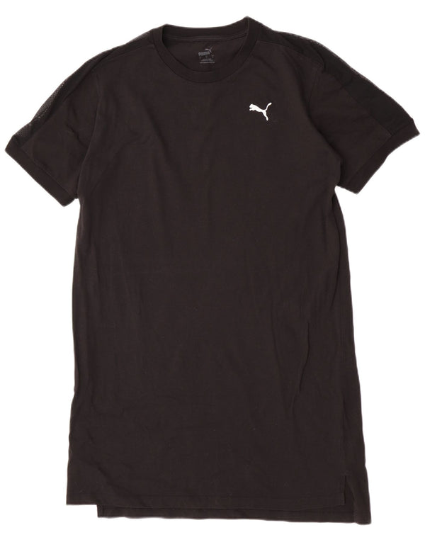 Abito t-shirt oversize da donna Puma UK 16 grande nero