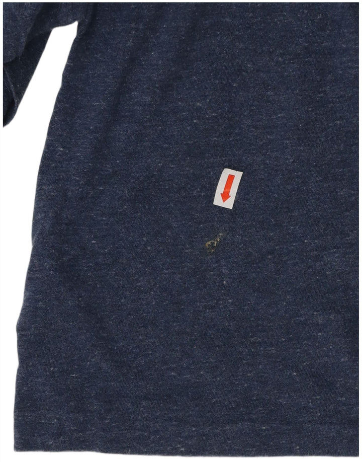 POLO RALPH LAUREN T-shirt da uomo Top medio in cotone blu navy