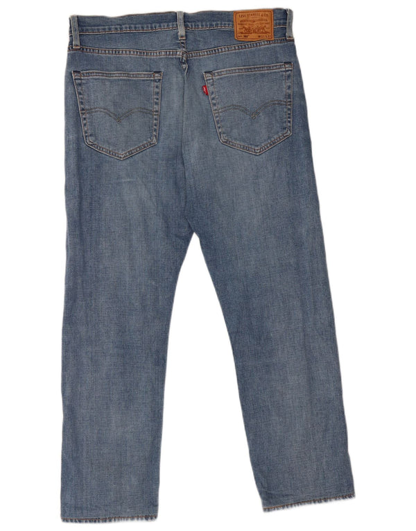 Levi's Uomo 502 Jeans affusolati W33 L26 Cotone blu