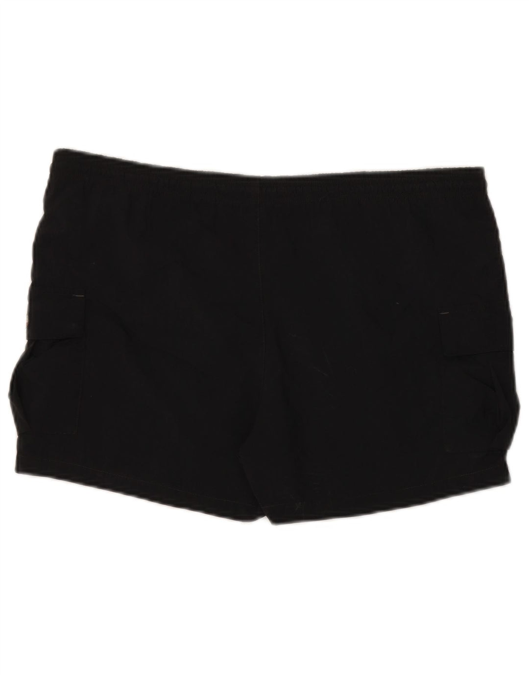 Pantaloncini da bagno da uomo Geographic Napapijri medio nero in poliammide