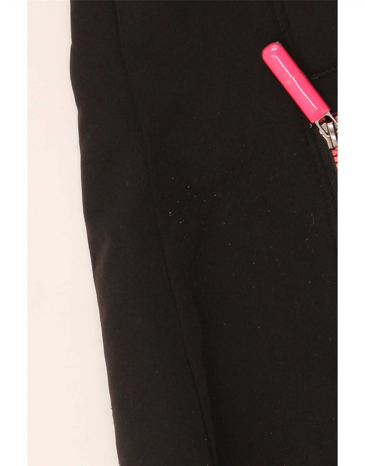 Giacca a vento con cappuccio da donna Superdry UK 12 media nera