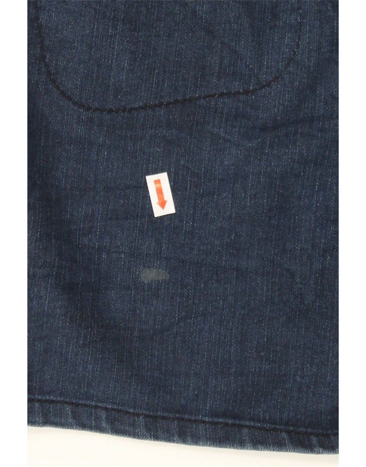 DOCKERS Womens Denim Shorts US 8 Medium W30 Navy Blue Cotton Vintage Dockers and Second-Hand Dockers from Messina Hembry 