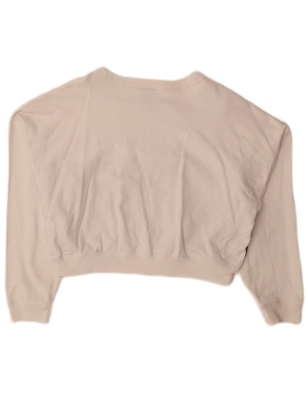 Felpa corta da donna Champion UK 14 Medium White Colourblock