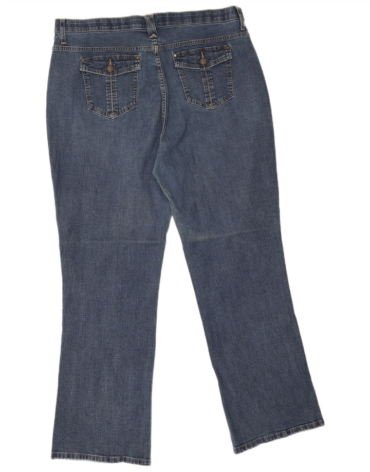 Jeans dritti da donna Lee US 20 2XL W40 L30 Cotone blu