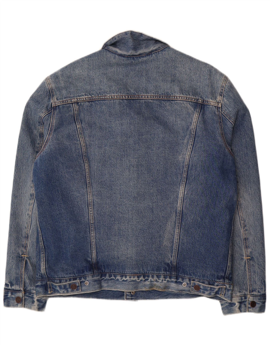Giacca Levi's da uomo in denim sherpa UK 40 grande cotone blu