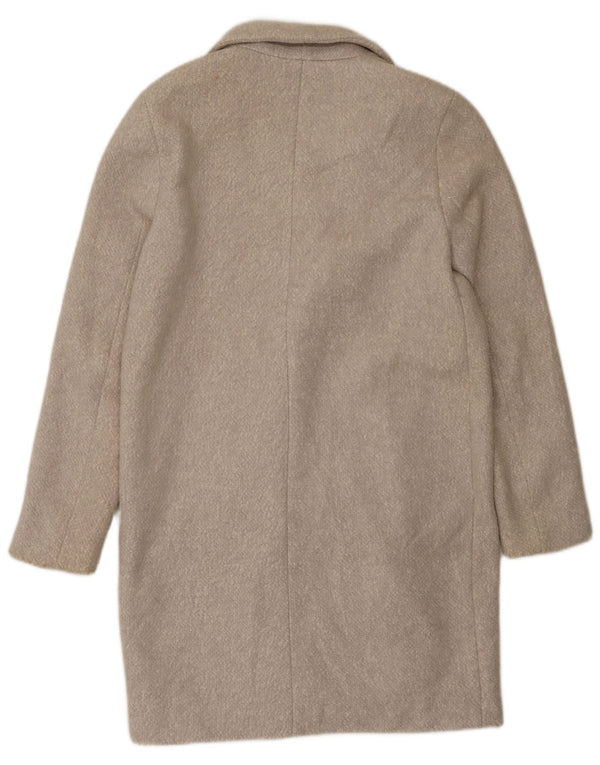 Cappotto pullover da donna Zara UK 10 piccolo cotone grigio