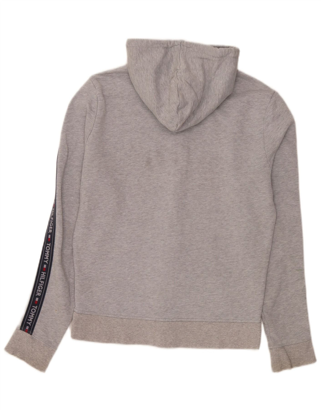 Tommy Hilfiger Uomo Felpa con cappuccio grafica con zip Colore grigio medio