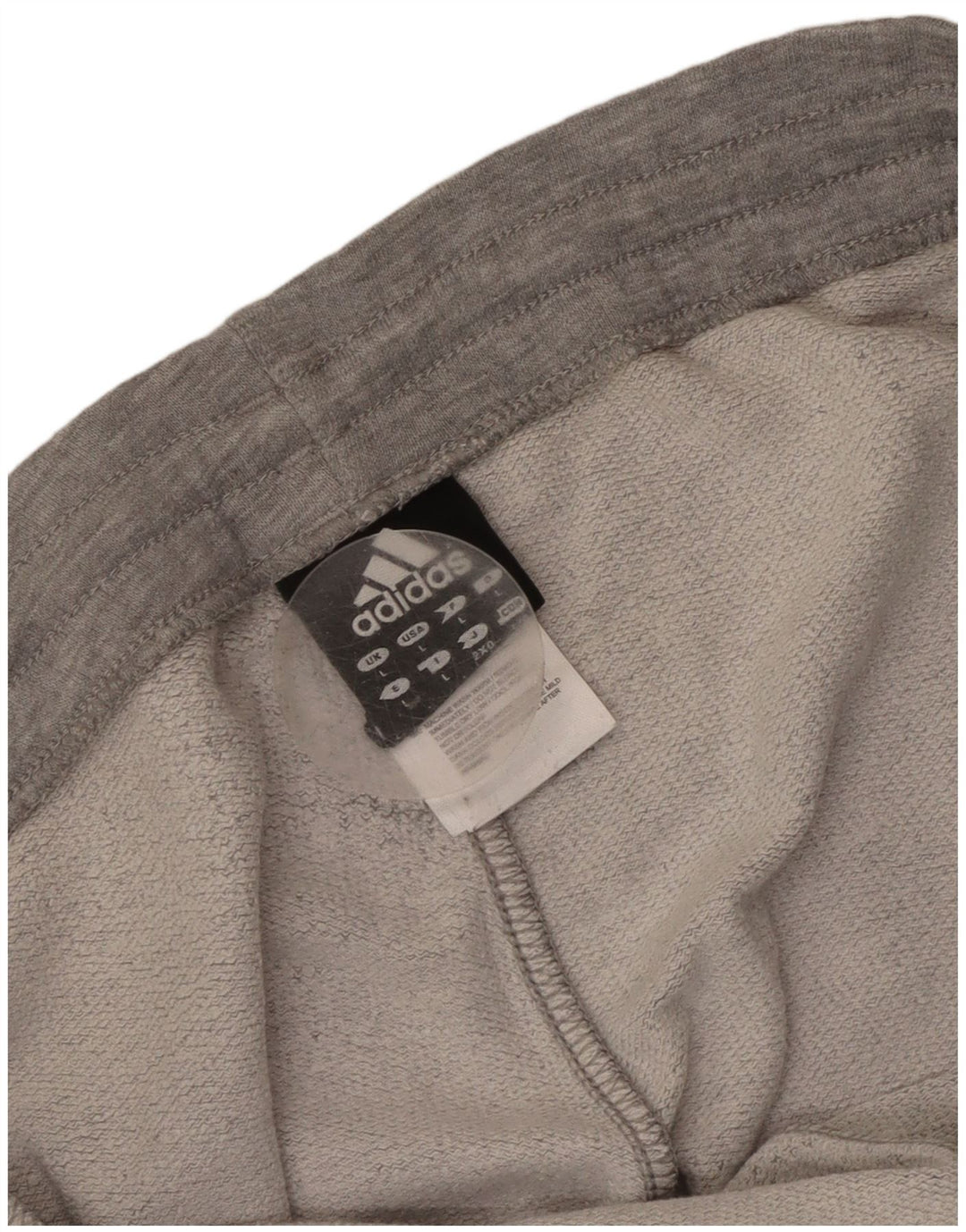 Pantaloni da tuta da uomo Adidas Joggers grandi in cotone grigio