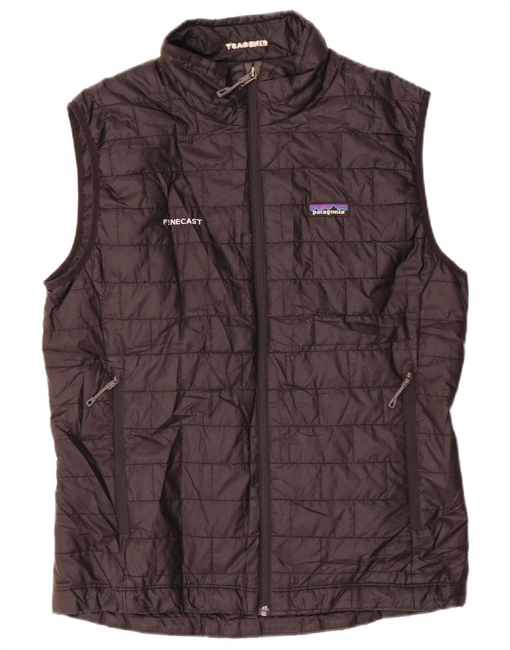 Gilet imbottito da uomo Patagonia UK 38 medio nero poliestere
