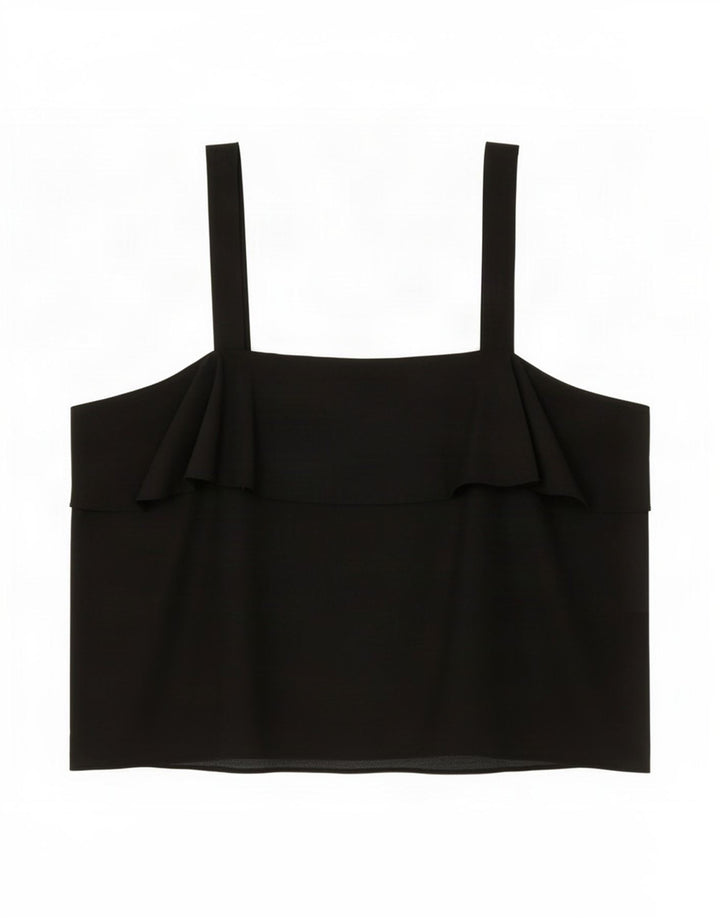 Canotta da donna Marks & Spencer UK 22 3XL Lino nero