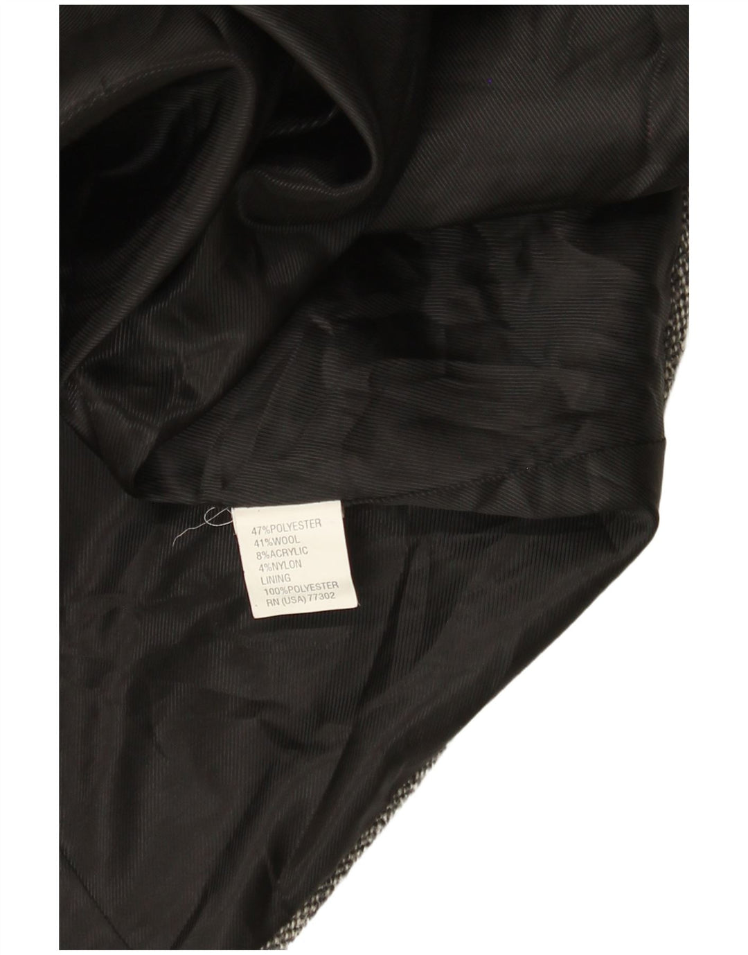 Cappotto doppiopetto da donna Zara UK 8 piccolo poliestere grigio
