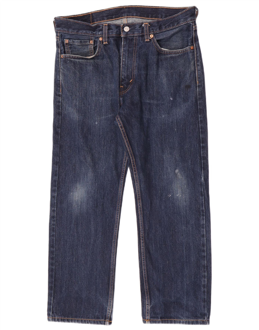 Jeans dritti da uomo Levi's 505 vestibilità regolare W33 L26 cotone blu