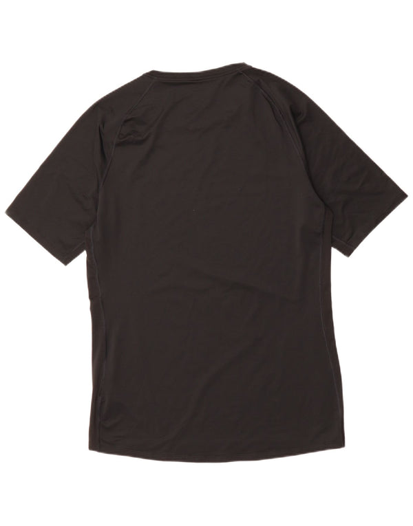 NIKE Mens Tight Fit T-Shirt Top 2XL Black Polyester