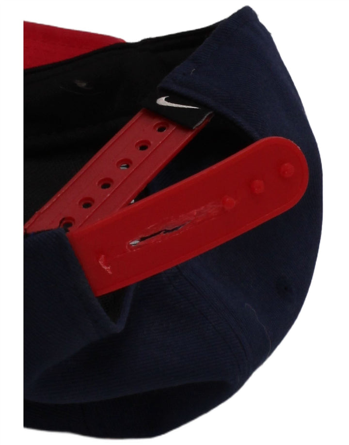 NIKE Mens Baseball Cap One Size Navy Blue Polyester
