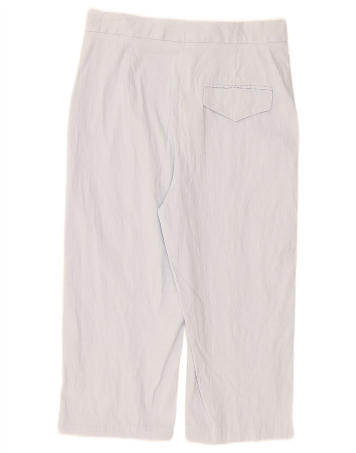 Pantaloni Capri Donna Zara Piccoli W26 L17 Blu