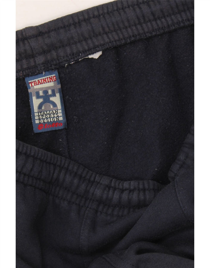 LOTTO Womens Graphic Full Tracksuit UK 14 Medium Navy Blue Colourblock