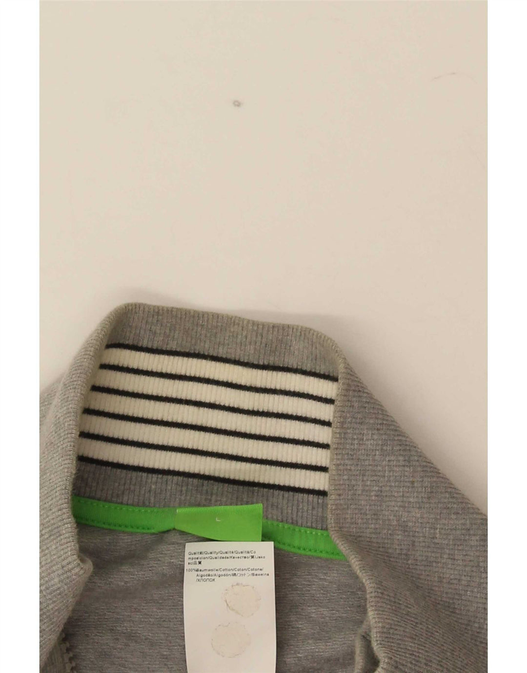 Giacca da ginnastica da uomo Hugo Boss grande in cotone grigio