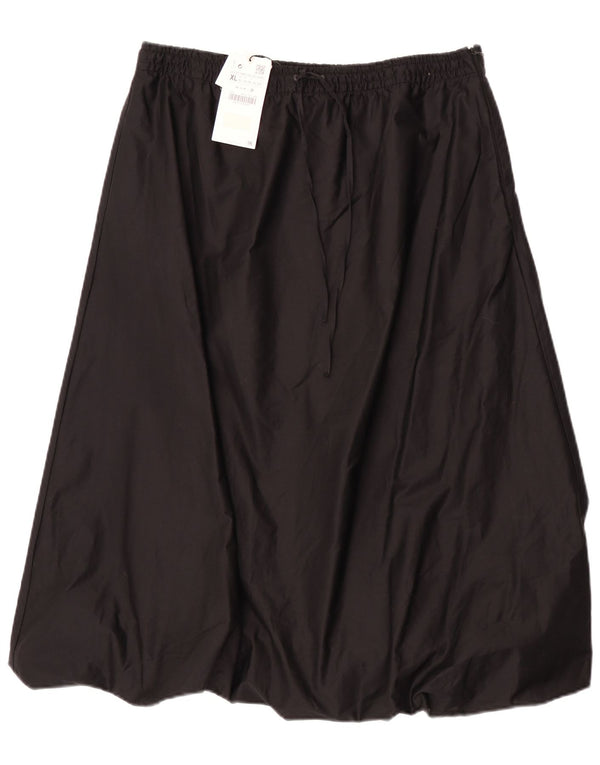 Gonna a palloncino Zara da donna XL W32 in cotone nero