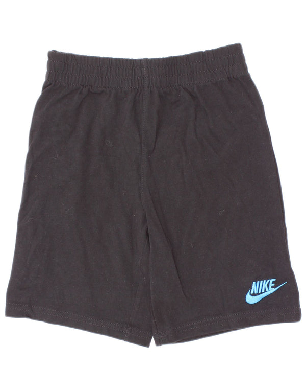 Pantaloncini sportivi Nike Ragazzo 5-6 anni Cotone Nero Medio