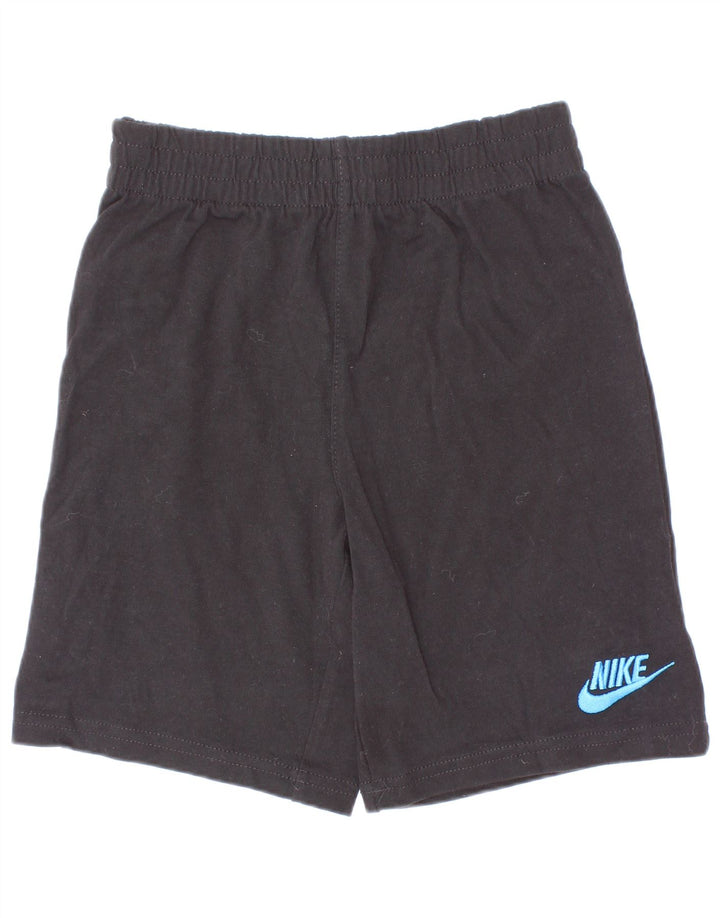 Pantaloncini sportivi Nike Ragazzo 5-6 anni Cotone Nero Medio