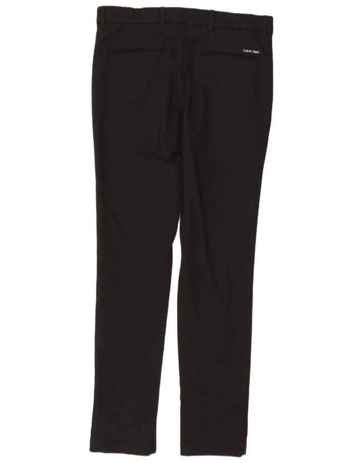 Pantaloni chino slim da uomo Calvin Klein W32 L32 neri