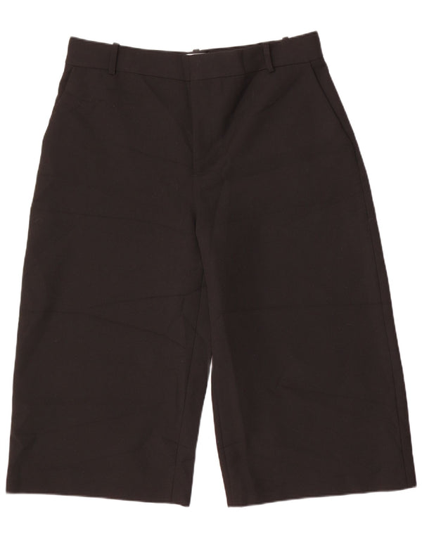 Pantaloni Capri a vita alta da donna Zara XL neri