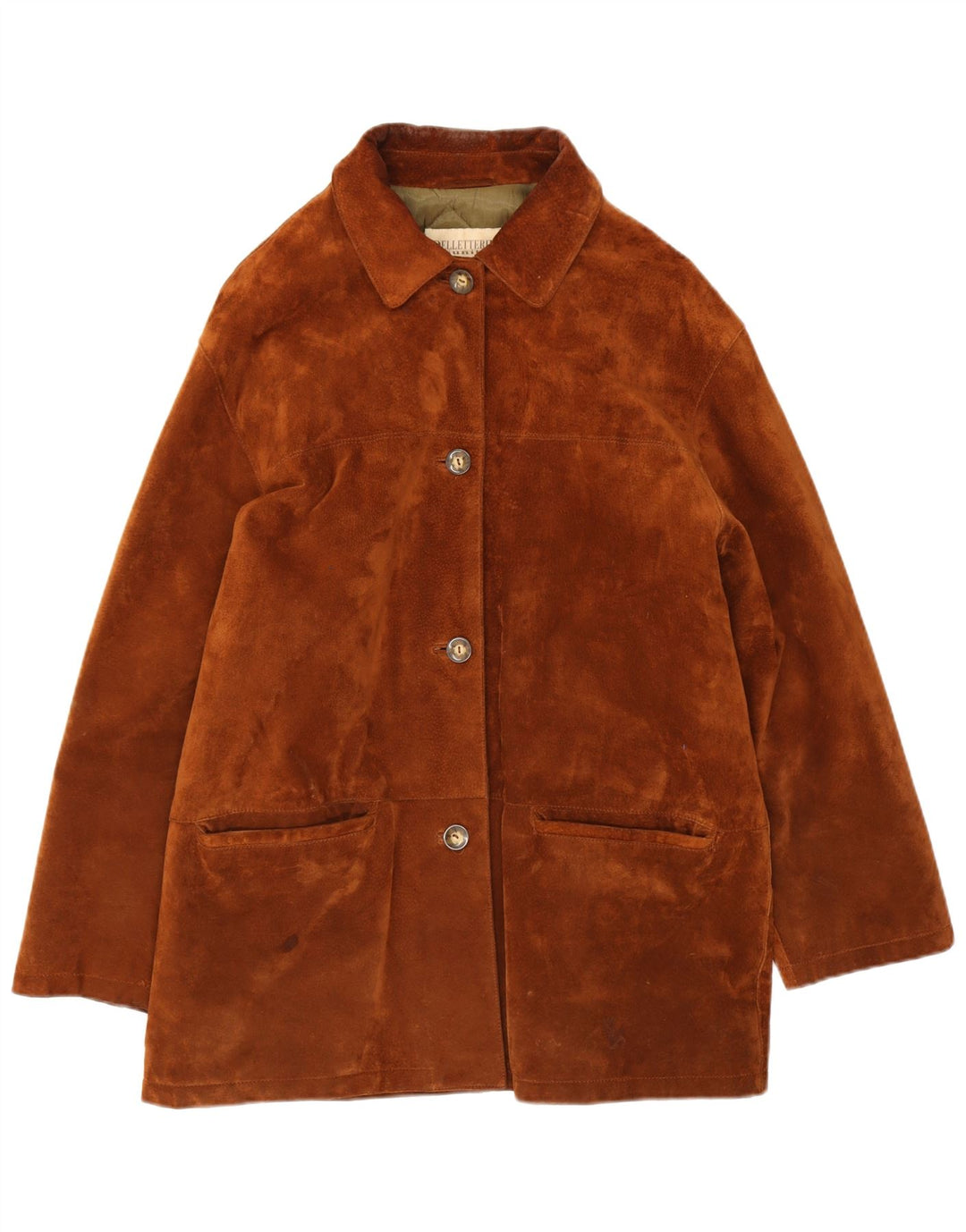 Giacca Pelletteria Donna Scamosciata IT 48 XL Pelle Marrone