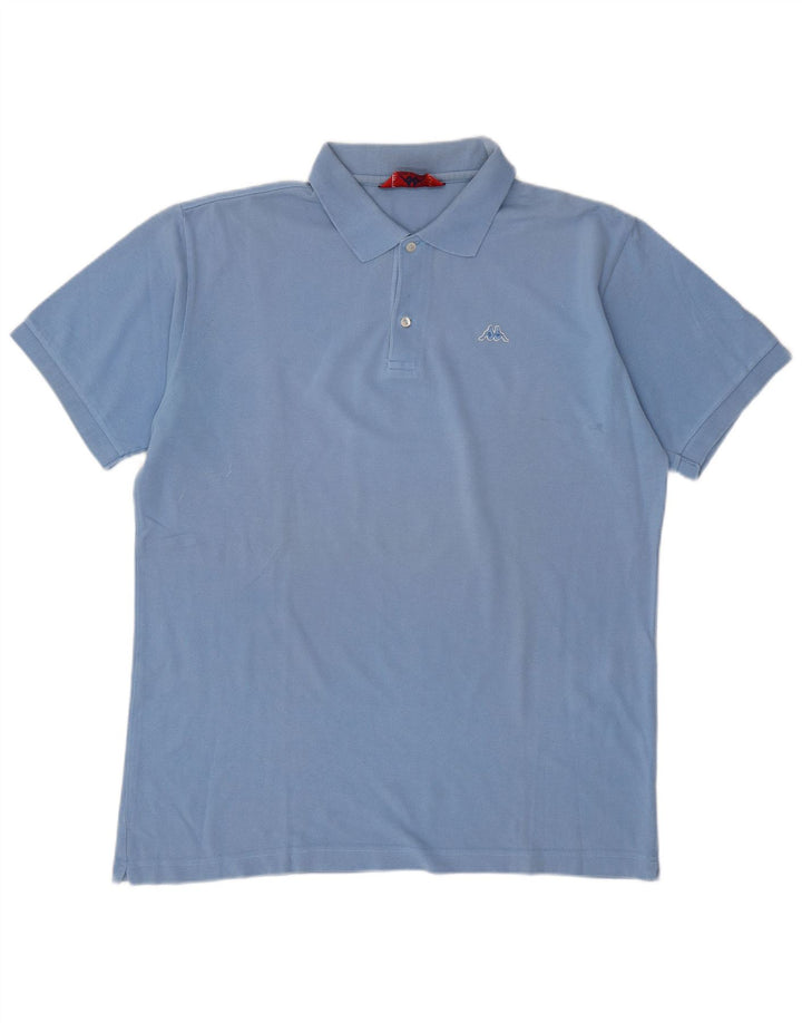 Polo Uomo KAPPA XL Blu Cotone
