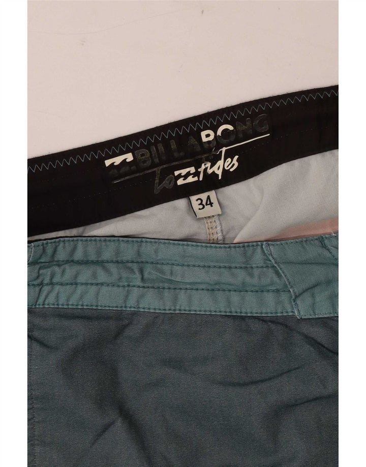 Pantaloncini da bagno da uomo Billabong grandi color block multicolore